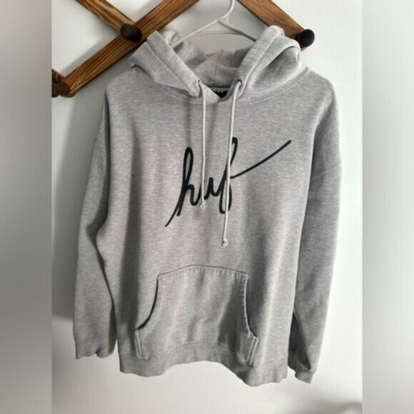 EUC- HUF Gray Hoodie - Picture 2 of 4